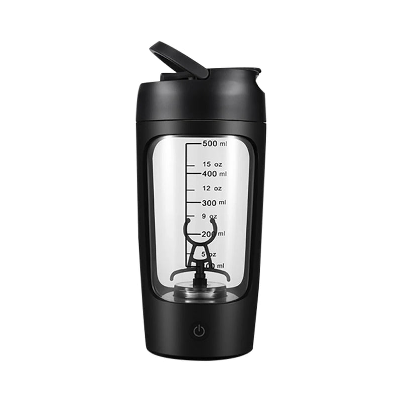 Shaker Elétrico Portátil USB 650ml – Misturador Automático para Suplementos